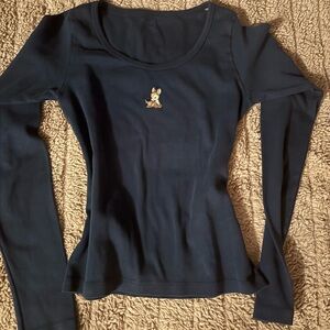 Brandy Melville Reindeer Long Sleeve Top